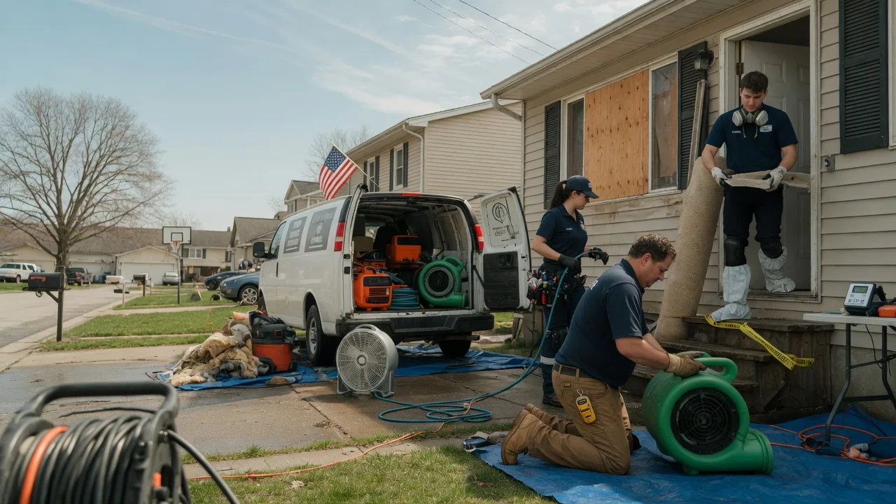 Water Damage Restoration in Carp Lake, MI near me